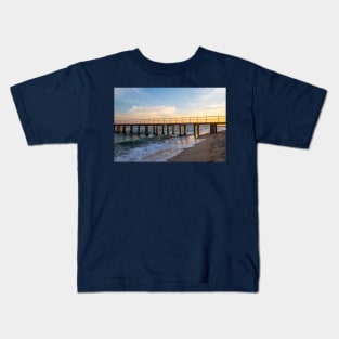 Dromana Pier, Dromana, Mornington Peninsula, Victoria, Australia, Kids T-Shirt